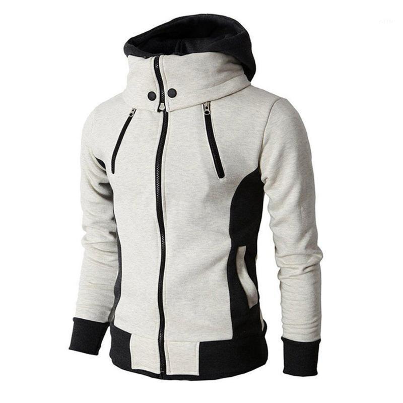 

Extremely Comfortable Jacket for Autumn Winter Men Hooded Casual Outdoor Windbreaker Exercise Jacket1, Dark grey