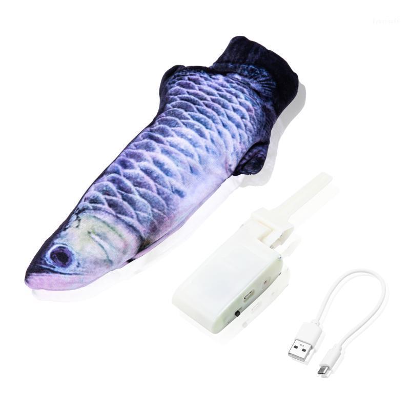 

Pet Cat Toy 3D Fish Electric Toy with USB Charging Cat and dog playing simulation Dancing fish Pet1