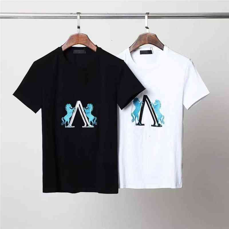 

Men's T-Shirts tshirts Mens fashion Designers Men t shirt black white tees Short Sleeve women's casual Hip Hop Streetwear t-shirt ST2108 T81B, Extra shipping postage/no ship
