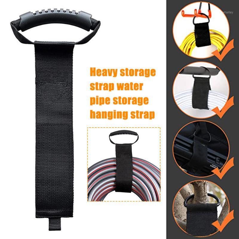 

Organizer Garage Extension Cord Holder Home Heavy Duty Weave Storage Strap Durable With Handle Workshop Universal Hose Hanger1