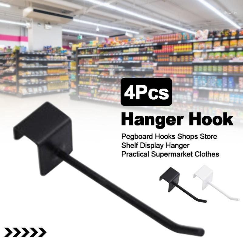 

Hooks & Rails 4pcs Hanger Hook Shelf Display Racks Exhibition Pegboard Iron Store Durable Clothes Simple Supermarket Shops1