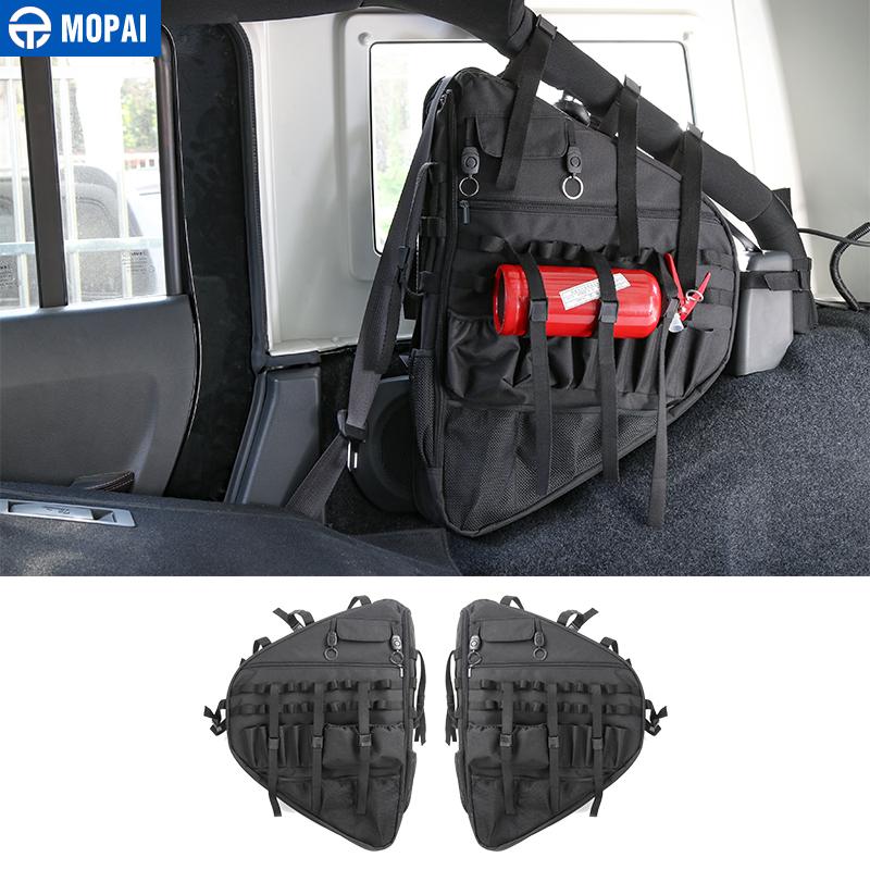 

MOPAI Car Side Door Anti-Roll Storage Bag Stowing Tidying for Wrangler JL 2020+ Interior Accessories Car Styling