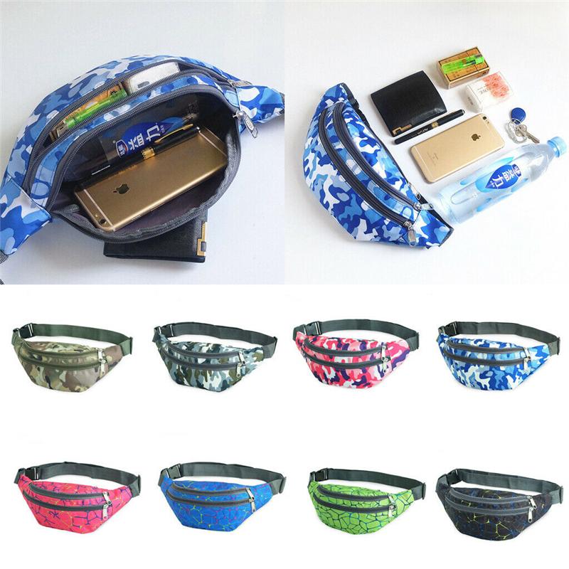 

2020 New Holographic Waist Bags Women Pink Silver Fanny Pack Female Belt Bag Black Geometric Waist Packs Laser Chest Phone Pouch, Sky blue