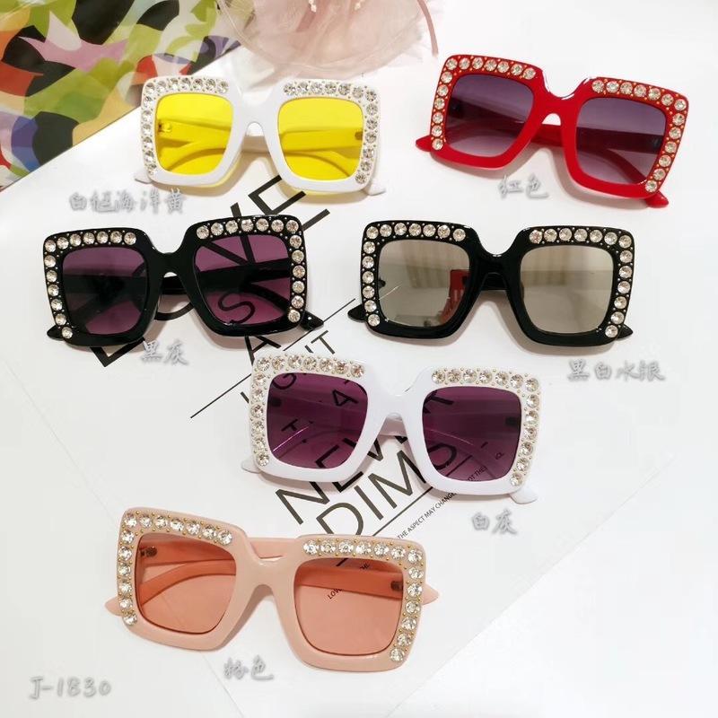 

Fashion and personality box set auger children sunglasses 1830 plastic frame glasses sunglasses wholesale manufacturer1