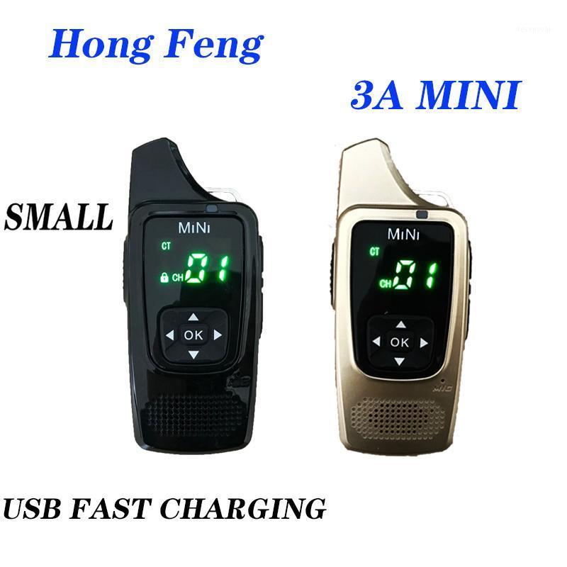 

HF MINI Walkie talkie PMR446 cb radio station Ultra-small ham radio comunicador Transceiver Free headset walkie-talkies1