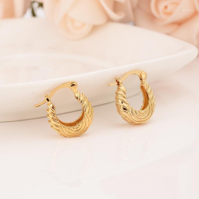 

Bangrui New Fashion Women/Girls Earrings Jewelry / Yellow Gold Filled Hoop Earrings Jewelry Free Shipping For Africa/Dubai1