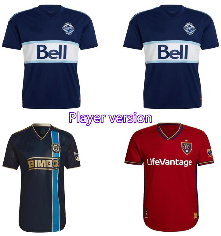 

2022 2023 Vancouver Whitecaps soccer jerseys 22 23 Philadelphia Union Colorado Houston Dynamo Real Rapids Salt New Revolution Lake GHJFTGWE, Vancouver away
