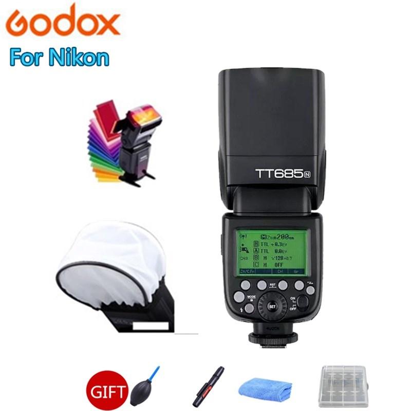 

Godox685N Camera Flash 2.4G Wireless HSS 1/8000s i-TTL GN60 Speedlite for for D800 D700 D7100 D7000 D5200 D5000 D810