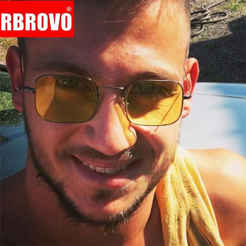 

RBROVO 2020 Square Glasses Men Brand Designer Glasses Frame for Men Vintage Eyeglasses Women/Men Brand Gafas De Lectura Hombre1