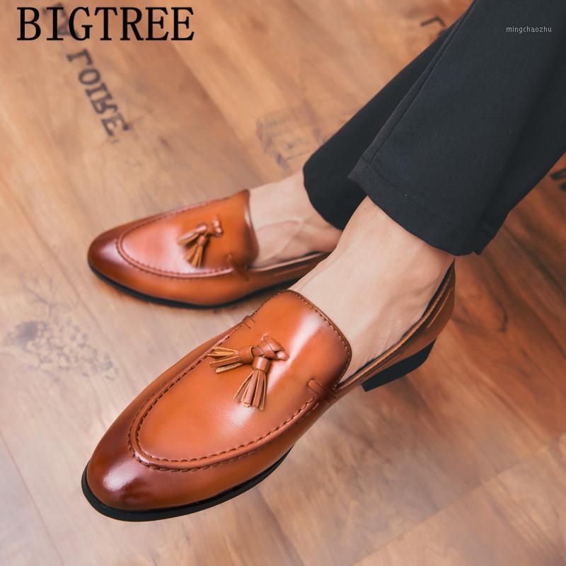 

Crocodile Shoes Fashion Coiffeur Luxury Men Shoes Leather Tassel Loafers Men Brand Office Classic Zapatos Oxford Hombr1