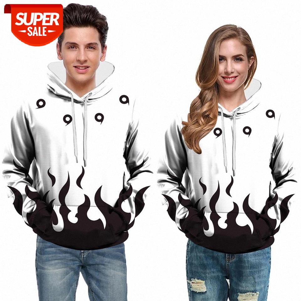 

2020 New Popular Men's Casual Hoodies Streetwear Pocket printed Simple Anime Sweatshirt Pullover Sportswear Male Jacket Hood #dP0d, Black