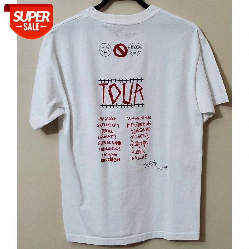 

Travis Scott T Shirt Nature Still Draws A Crowd T-Shirt Men Women Harajuku Tshirt Fast Shipping #Te7T, White;black