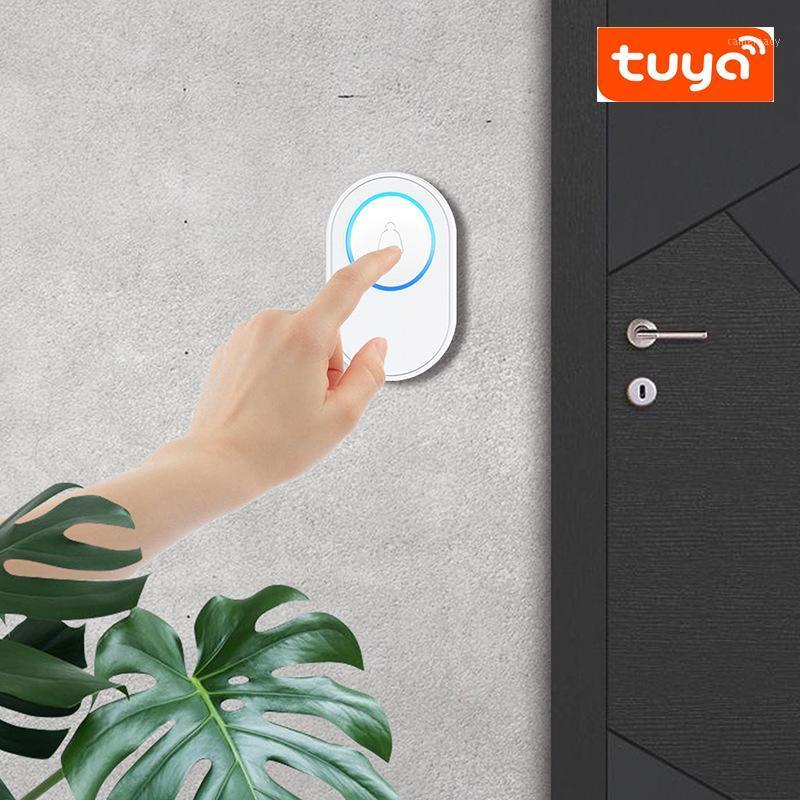 

Wireless WiFi Tuya Smartlife APP Smart Doorbell With 58 chimes door ring1