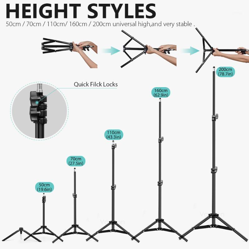 

Vamson for phone Tripod camera Smart phone Studio Video Protable Photographic Holde Sets Tripod with Bluetooth Remote VLS03C1