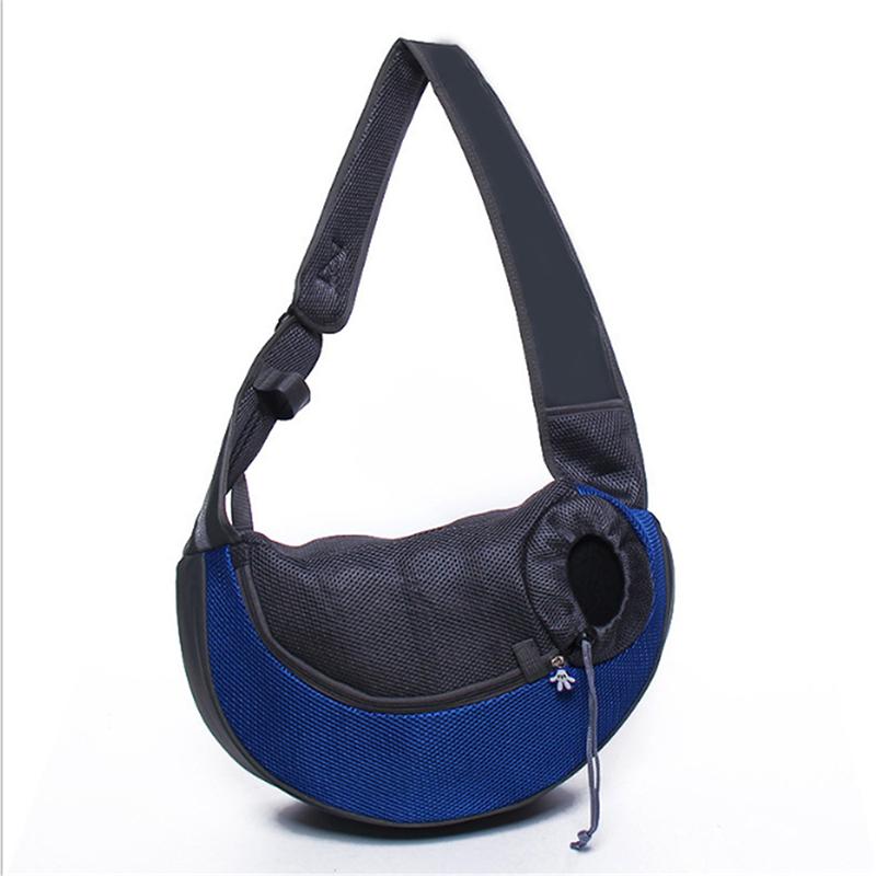 

Hot Dog Front Carrying Bags Mesh Comfortable Travel Tote Shoulder Bag For Puppy Cat Small Pets Slings Backpack Carriers