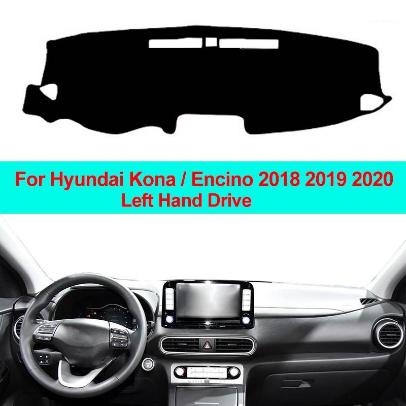 

Car Inner Dashboard Cover Dash Mat Carpet Pad For Kona Encino 2018 2019 2020 LHD RHD 2 Layers Sun Shade Dashmat Auto1