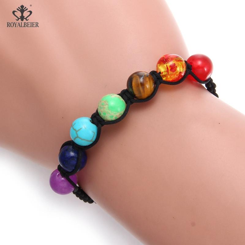 

women's brace Beaded Natural Stone Bracelet Leather and Metal Bracelet Fit 18mm Colorful Elegant armbanden voor vrouwen Jewelry