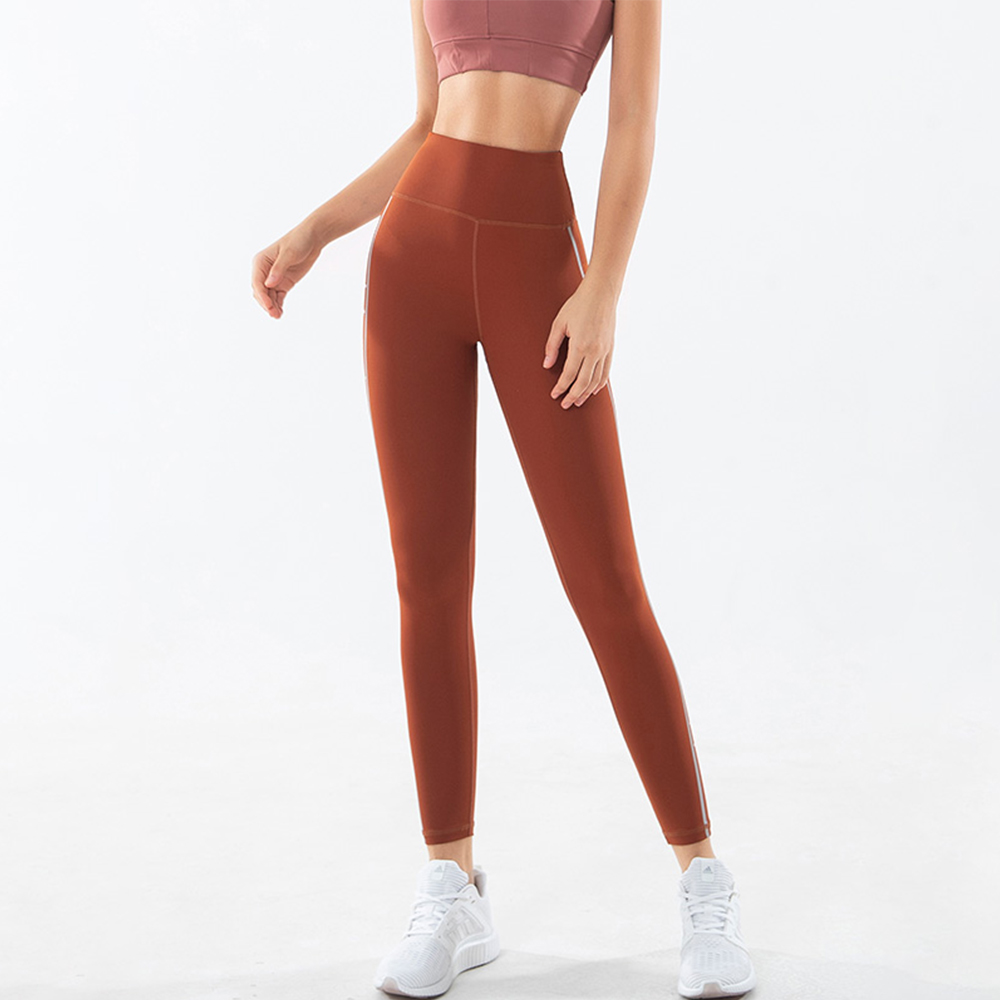 

Active Sport Pants side Letter printed Yoga Train Sportwear Running Pant High stretch multi Support High Waisted, Black