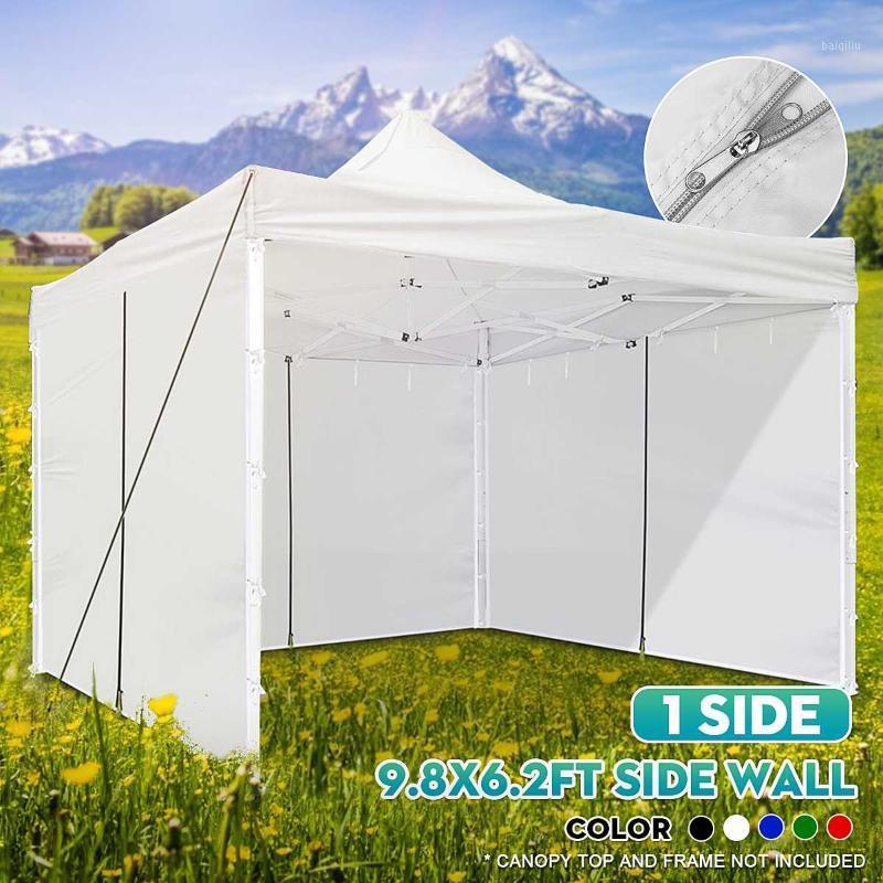 

9.8x6.2ft Canopy Side Wall Oxford Cloth Waterproof Gazebo Tent Shelter Tarp Zipper Sidewall Outdoor Replacement Tent For Party1