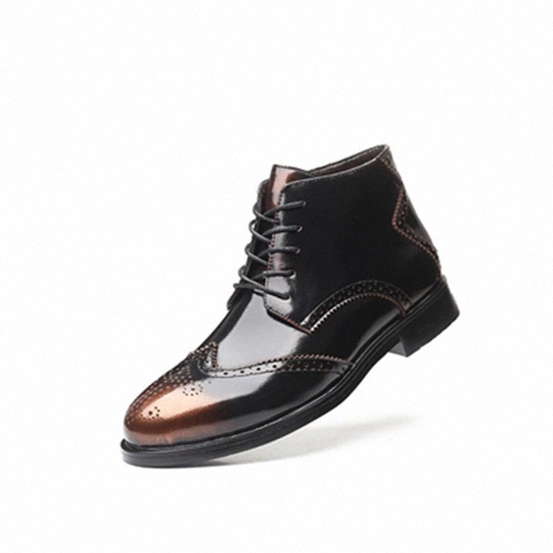 

ankle Boots men comfortable brand fashion Ankle boots 2020 leather boots lace up outdoor fashion breathable shoes men #DH8V