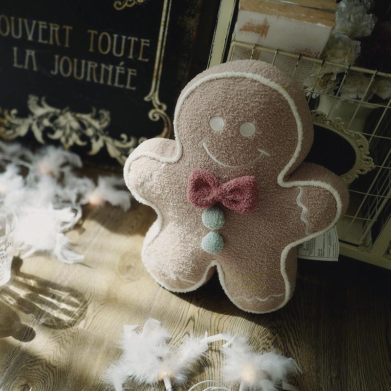 

38*32cm Winter soft cute Biscuit pillow Japanese sweet throw pillow Cushion