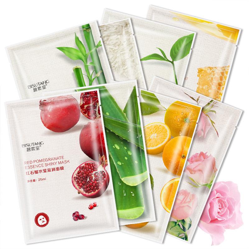 

Moisturizing Face Facial Mask Plant Extract Smooth Protect Skin Anti-Acne Oil Control Hydrating Face Mask Skin Care