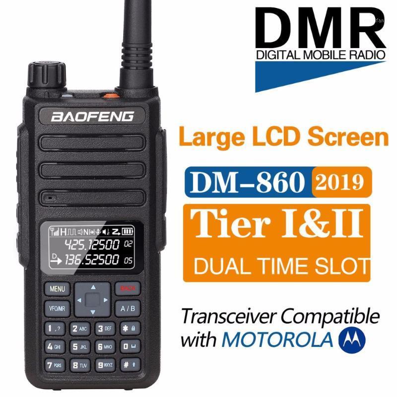

BAOFENG DM-860 Digital Walkie Talkie slot TierI II tier2 Dual Band Compatible for DMR portable Radio Upgrade DM-18011