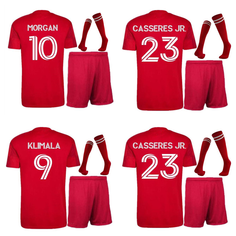

MLS 2022 2023 New York Red SOCCER JERSEYS Morgan TOLKIN 22 23 Bulls Amaya Klimala LONG Duncan CAsseres Jr. Clark Royer camiseta de fUtbol football shirts men kids