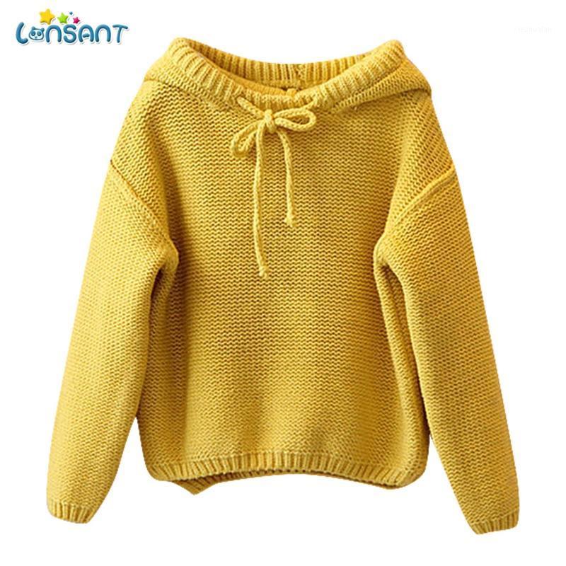 

LONSANT Baby Sweater Toddler Kids Baby Girls Winter Sweater Hooded Knitted Jumper Clothes Sueter De N301, Gray