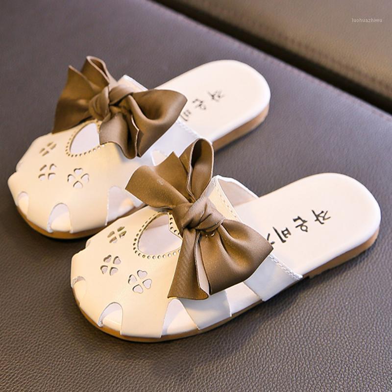 

Kids slippers Todder Baby Girl Shoes Kids Indoor Flip Flops Bowknot Beach Casual Soft Slippers pantuflas ciabatte bambino1, Black