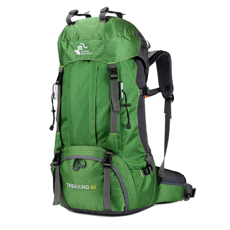 

New Waterproof 60L Outdoor Travel Backpack For Hiking Camping Bag Rucksack Rain Cover Man/woman Sport Trekking Climbing Backpack, Black