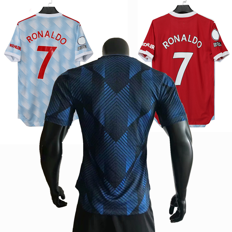 

Player version 2021 2022 2023 soccer jerseys UTD B.FERNANDES sancho MAGUIRE LINGARD CAVANI VARANE RASHFORD SHAW FRED football RONALDOs VAN DE BEEK Manchester shirts, Home+ball