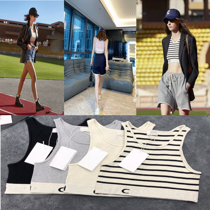 

Designer Yoga Outfits Women Ce Tanks Bra Shirts Sports Vest Fitness Sexy Underwear Solid Lady Tops Yogas Sports 5 Color, Same as photos