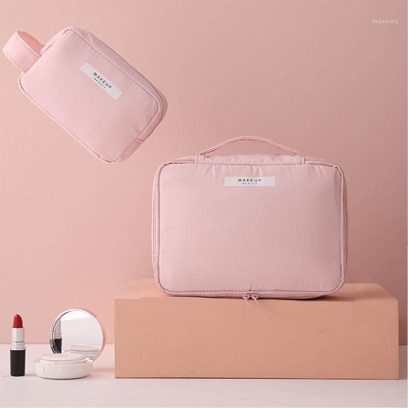 

Cheap Women's Makeup Bag Cute Dropshipping Portable Storage Bag Travel Cosmetic Waterproof Girl's Fashion Large-Capacity1, 276-6