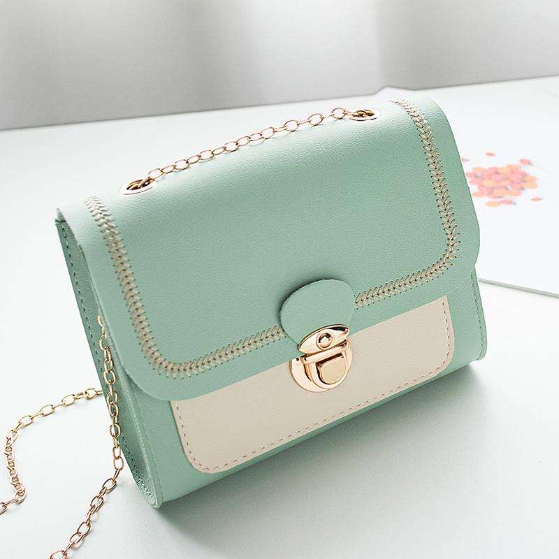 

Women Shoulder Bag Casual Handbag For Women Mini Bags Fashion Chain Handle Messenger Crossbody Bags Lady Lock Wallet Handbags, Black