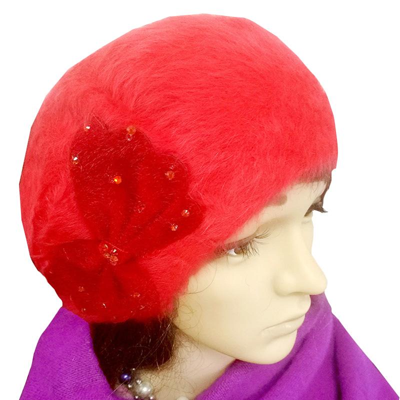 

Berets Women's Hair Hat, Warm In Autumn And Winter, Thickened Fashion Trend Painter's Girl's Mother's Hat,grandmother's Hat, White