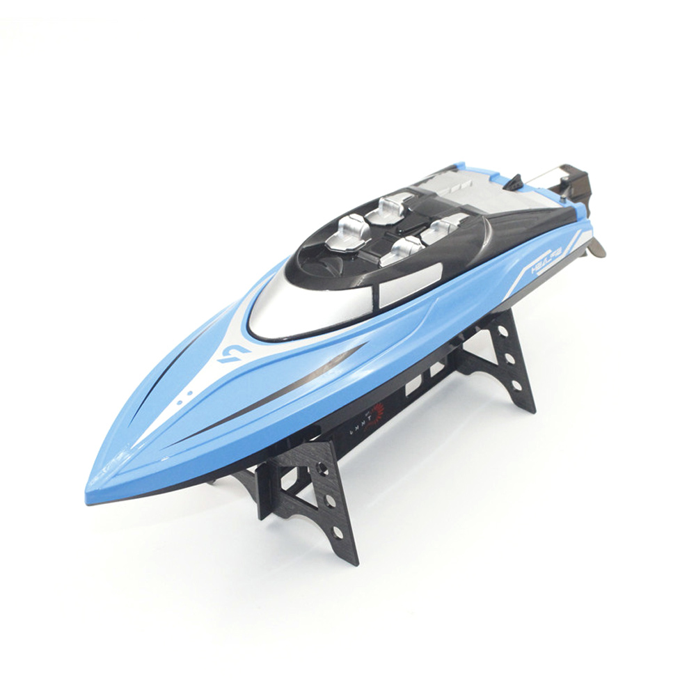 

H108 RC Boat 2.4GHz 4CH 25KM/h High Speed Mini Racing Remote Control Boat RTR Version Model Ship Toys for Children, Blue