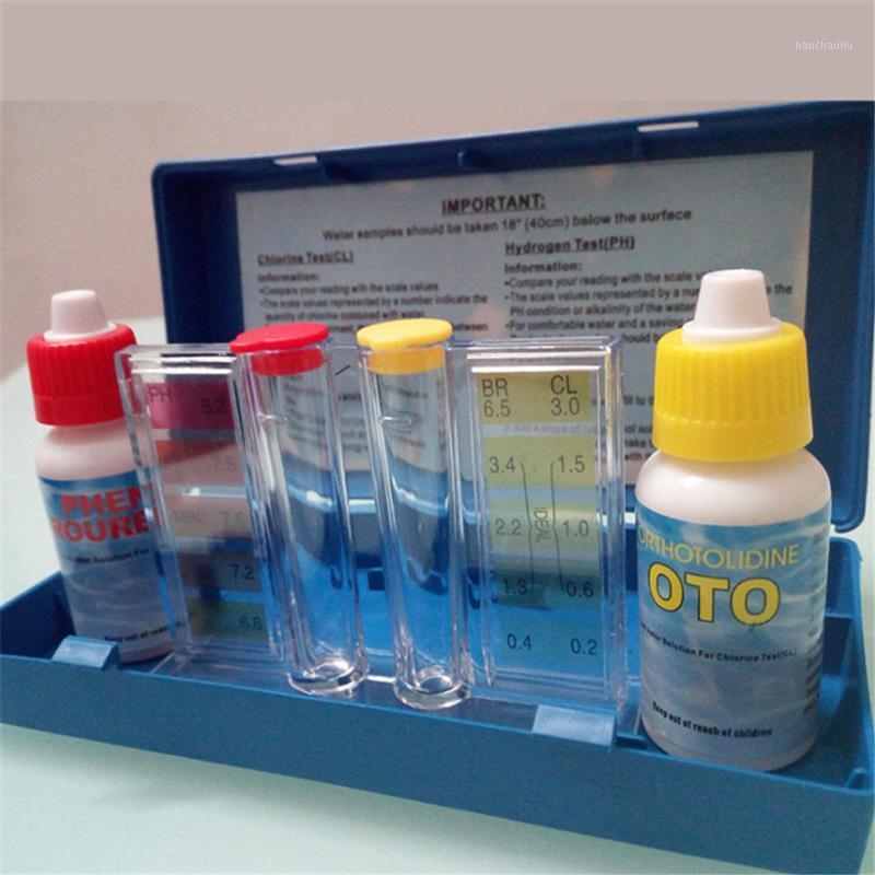 

1 Set PH Chlorine Water Quality Test Kit Hydrotool Testing Kit Accessories for Swimming Pool Popular1