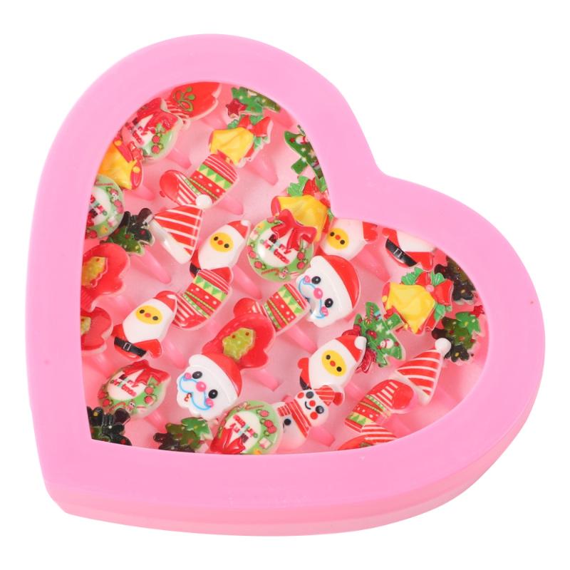 

36Pcs Christmas Children Finger Rings Christmas Gift Rings