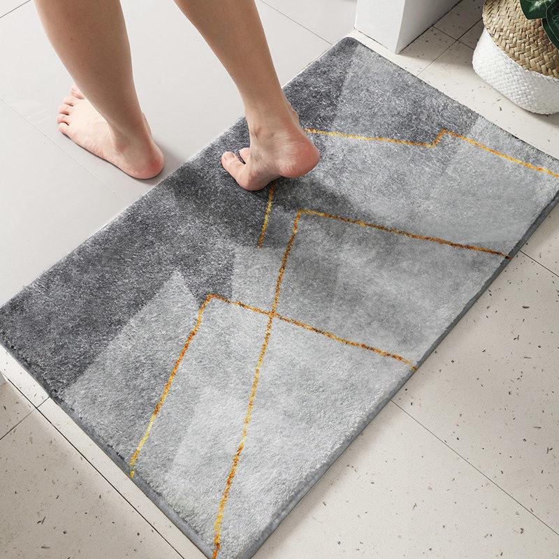 

Bath Living Room Floor Mat Door Anti-slip Carpet AbsorbWater, Yellow