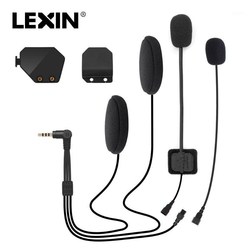 

LEXIN LX- COM intercom headset&clip set for full/half helmet with High quality and Loud Sound Bluetooth Headphone Jack Plug1