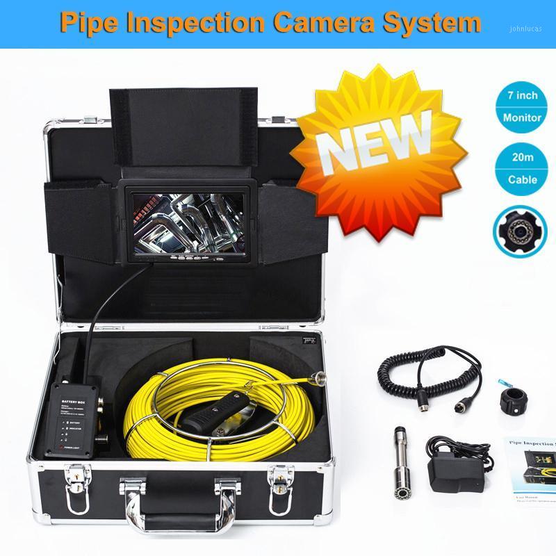 

23mm HD Lens Drain Industrial Endoscope 7inch LCD Monitor Waterproof Pipe Sewer Pipeline Inspection Video Camera 20M Cable1