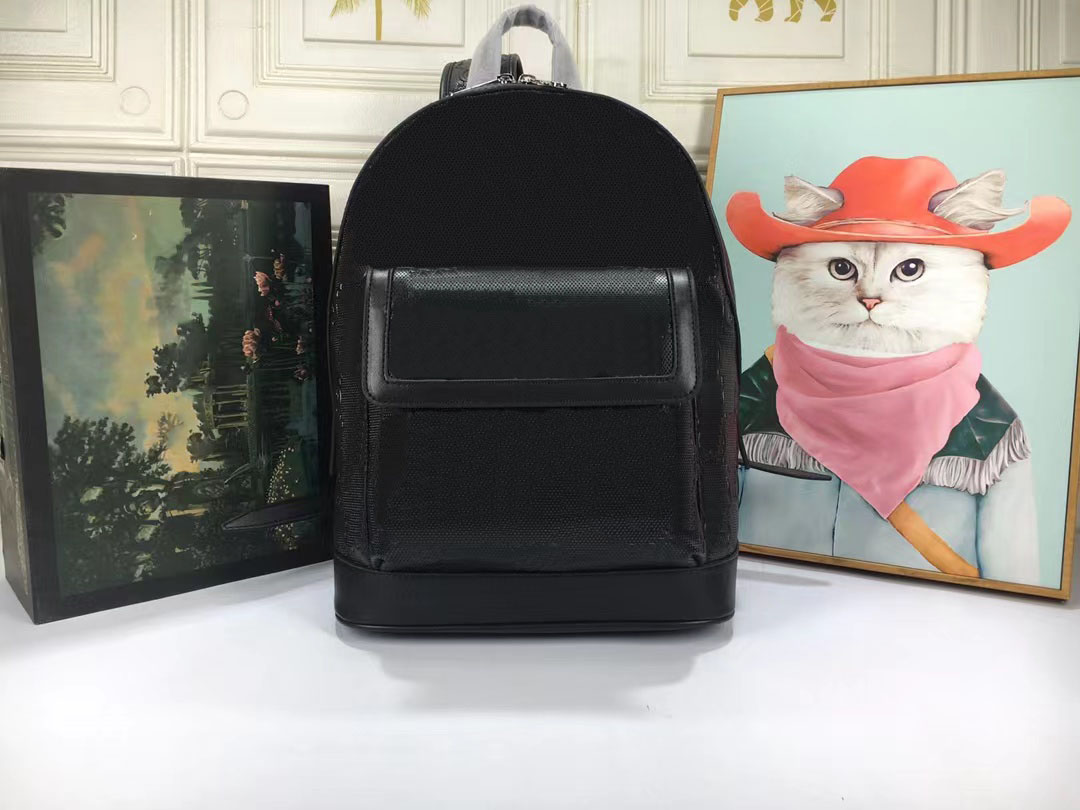 

5A+ top quality backpack 658 Luxury Designer bags 579 Men and women fashion style Printed embossed leather Shoulder bag size:27X37X13CM, 658579