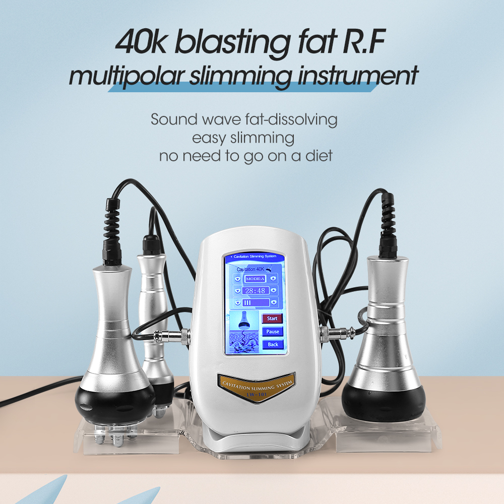 

Ultrasonic Cavitation Vacuum Machine Lipo Laser Liposuction Machine Body Shape Cavitation Slim Slimming Machine 3 in 1