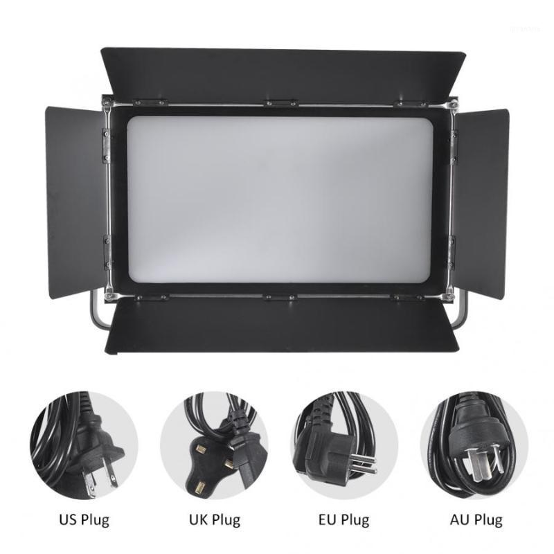 

100W Photography 3200K- 5700K Stepless Adjustable LED Video Studio Light With Metal Baffles New1