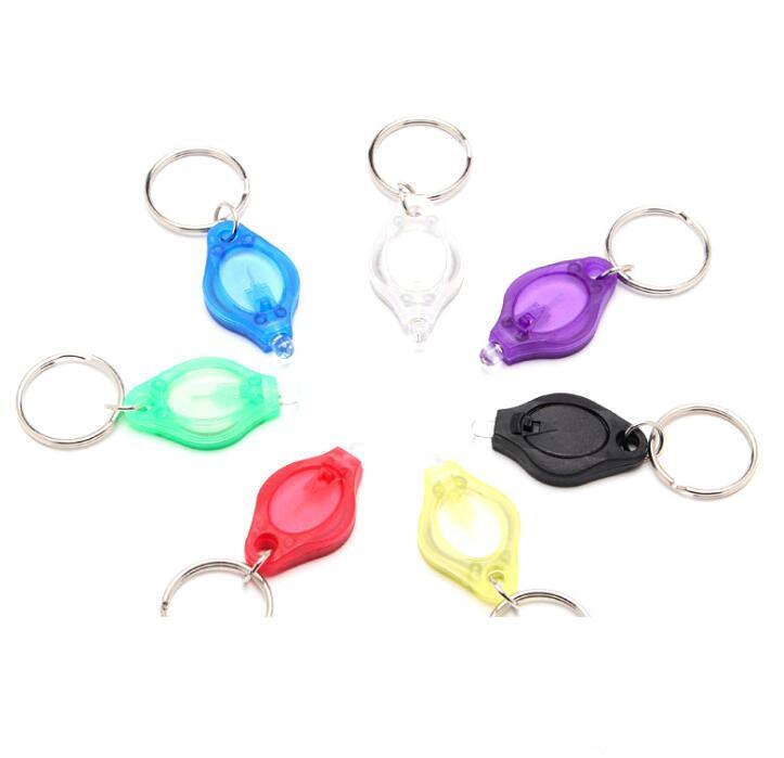 

Mini Torch Key Chain Ring Keyring White LED Lights torch UV LED Bulbs portable Torch emergency lights outdoor flashlight torches