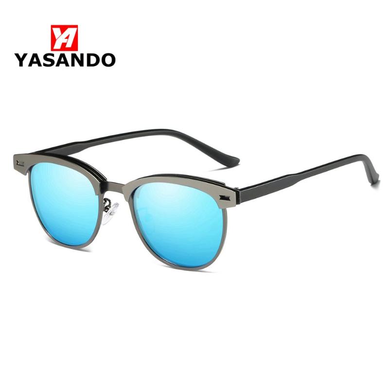 

Sunglasses Women Men 2020 YASANDO Fashion Polarized Mirror Alloy Frame TAC Lens Outdoor Driving Fishing UV400 Women Eyewear 0911