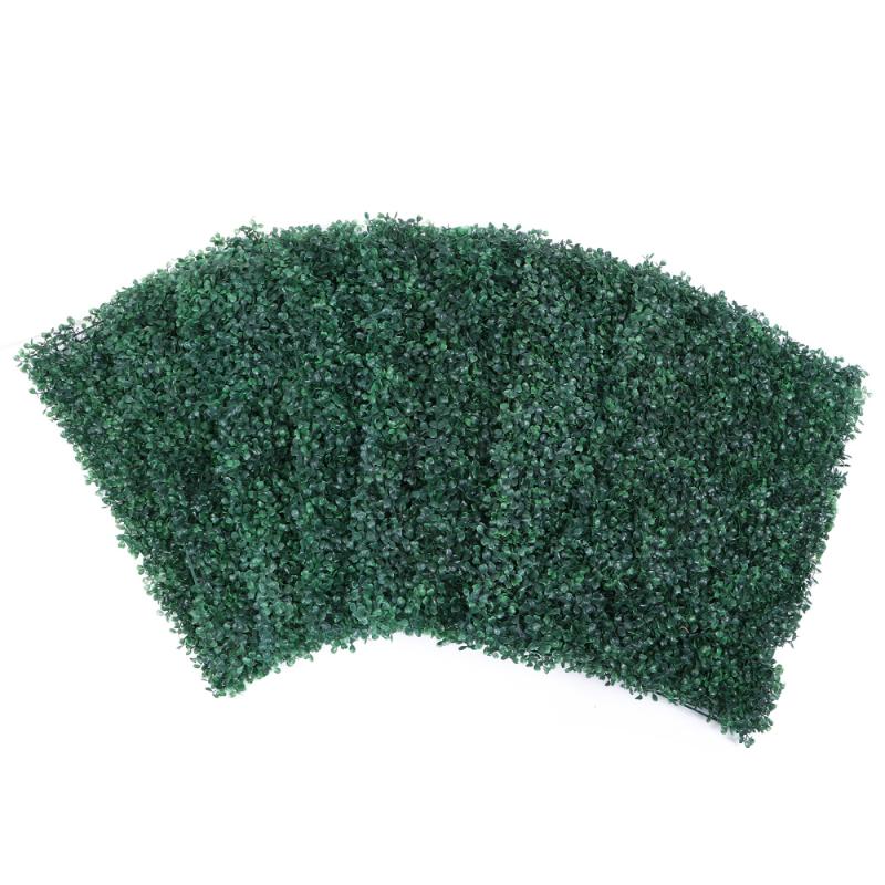 

8pcs Exquisite Artificial Grass Lawn Simulation Plants Garden Decoration, Green