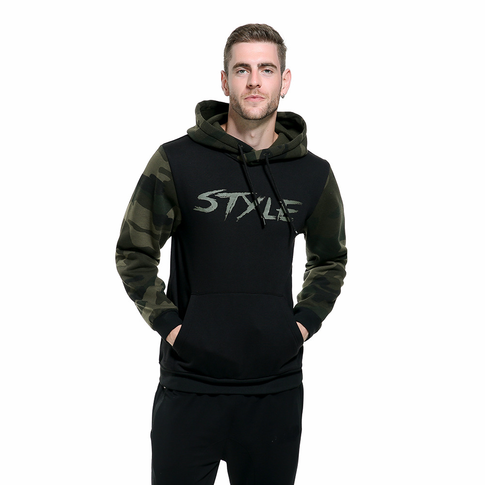 2020 Camouflage Hoodies Mens Hiphop Skateboard Spring Autumn Sport Sweatshirts Homme Hooded Pullover Top