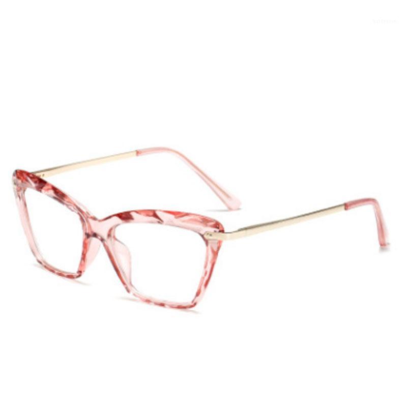 

Fashion Myopia Optical Lens Glasses Women 2020 Trendy Metal Frames Eyeglasses Men Classic Clear Lenses Vision Care Spectacles1